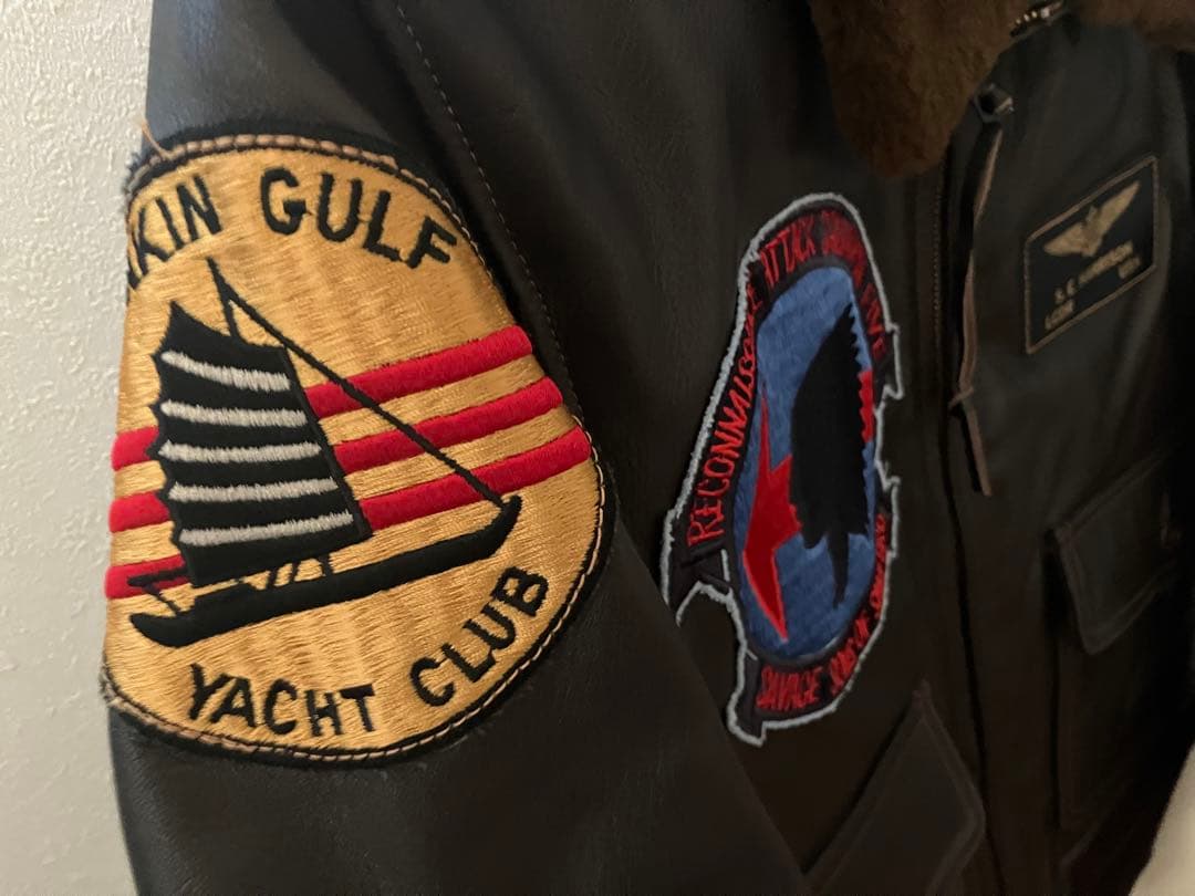 バズリクソンズ G-1 フライトジャケット カスタム ミリタリー usnavy