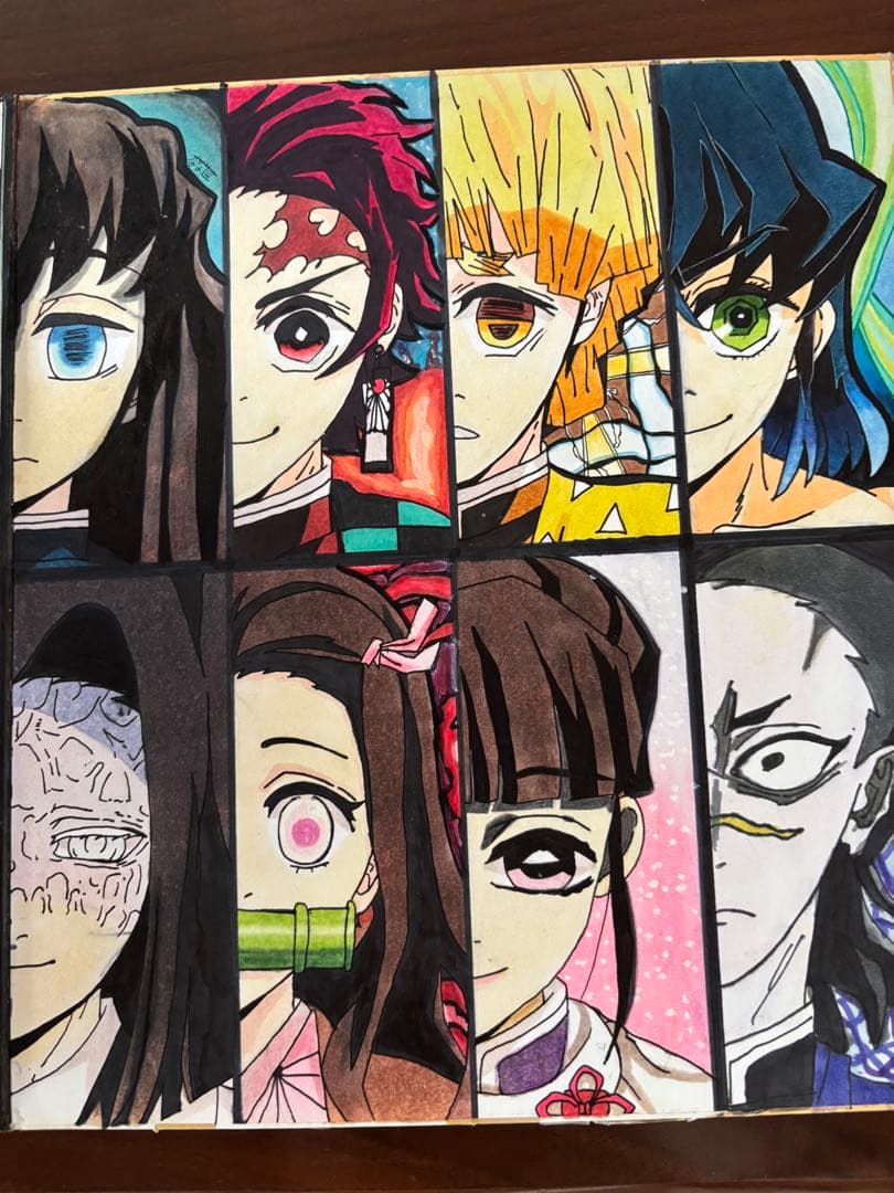 鬼滅の刃 模写イラスト