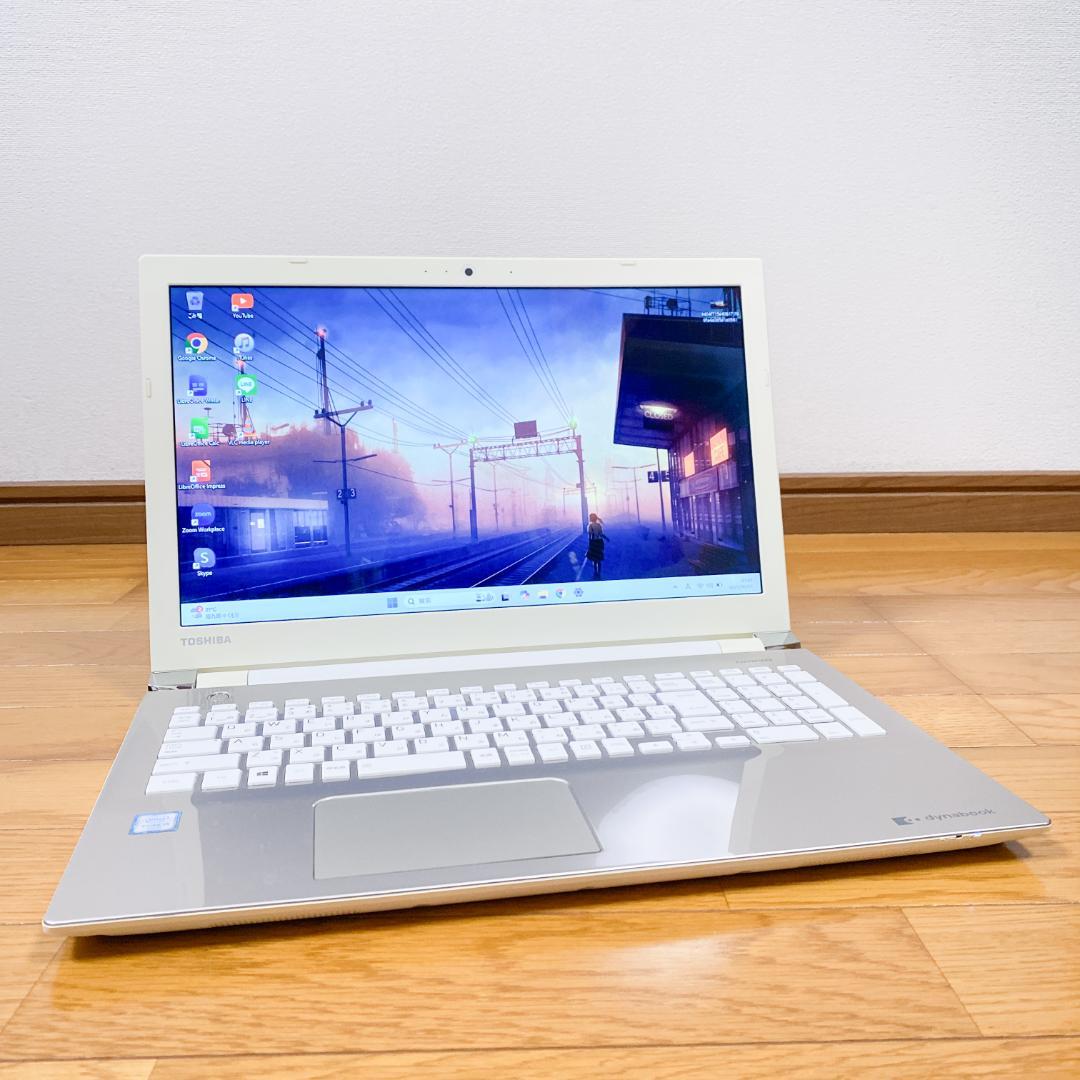 早い者勝ち！第6世代i5 新品SSD メモリ8 Win11 東芝ノートパソコン