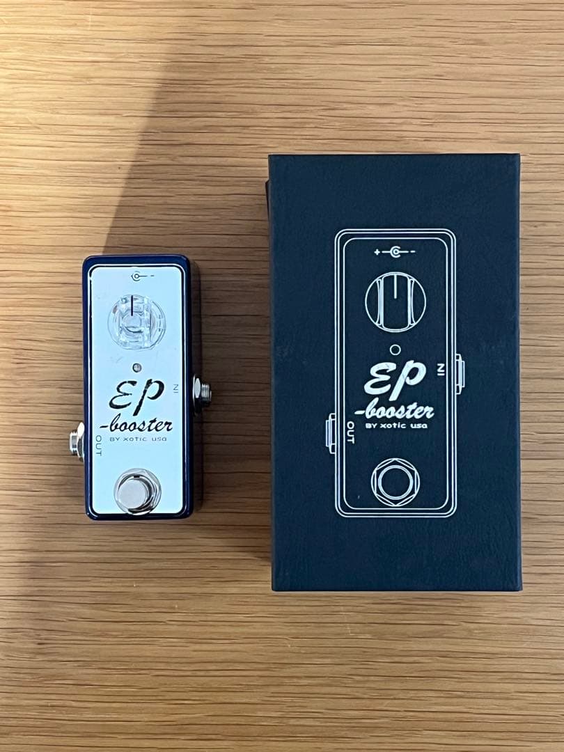 Xotic EP Booster 限定カラー　メタリックブルー