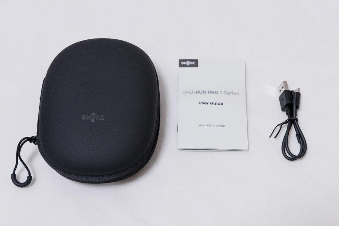 SHOKZ OPENRUN PRO 2 骨伝導イヤホン ブラック