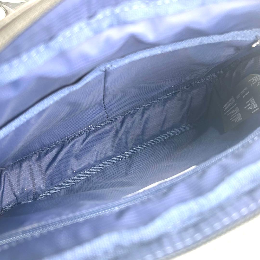 【極美品】LACOSTE メッセンジャーバッグ 黒