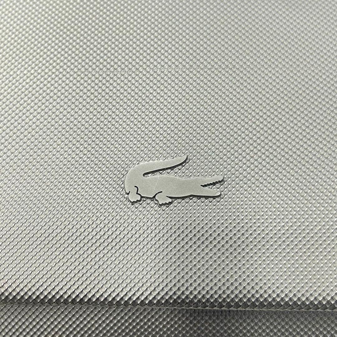 【極美品】LACOSTE メッセンジャーバッグ 黒