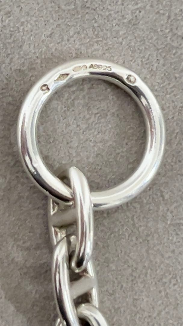 HERMES エルメス シェーヌダンクル ブレスレット PM 18 マルジェラ期