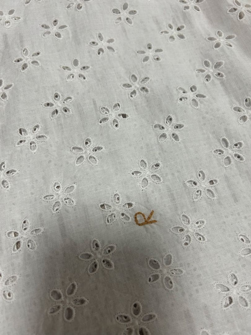 45R フォーティファイブアール　　 度甘平のカットワークキャミソール