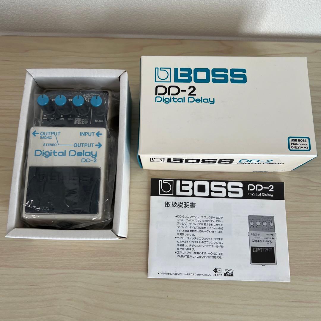 BOSS Digital Delay DD-2 (超美品)と専用AC電源