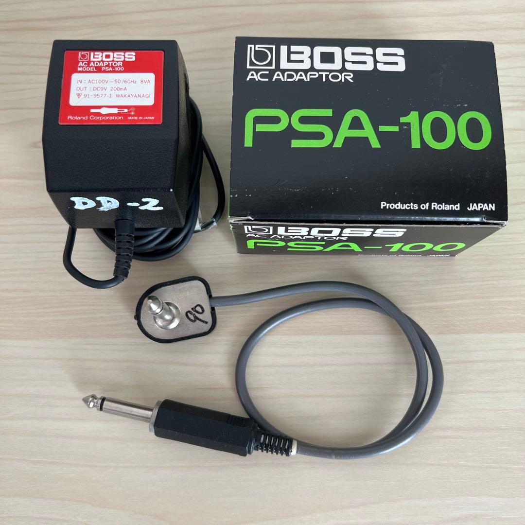 BOSS Digital Delay DD-2 (超美品)と専用AC電源