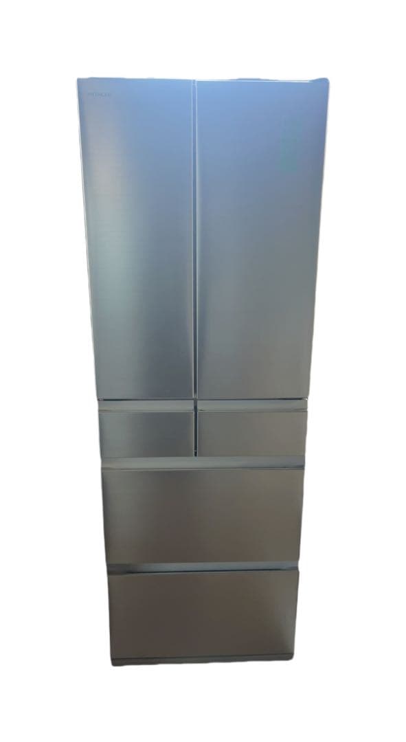 【送料込】2023年製　日立 冷蔵庫 R-H54T 540L 5ドア シルバー