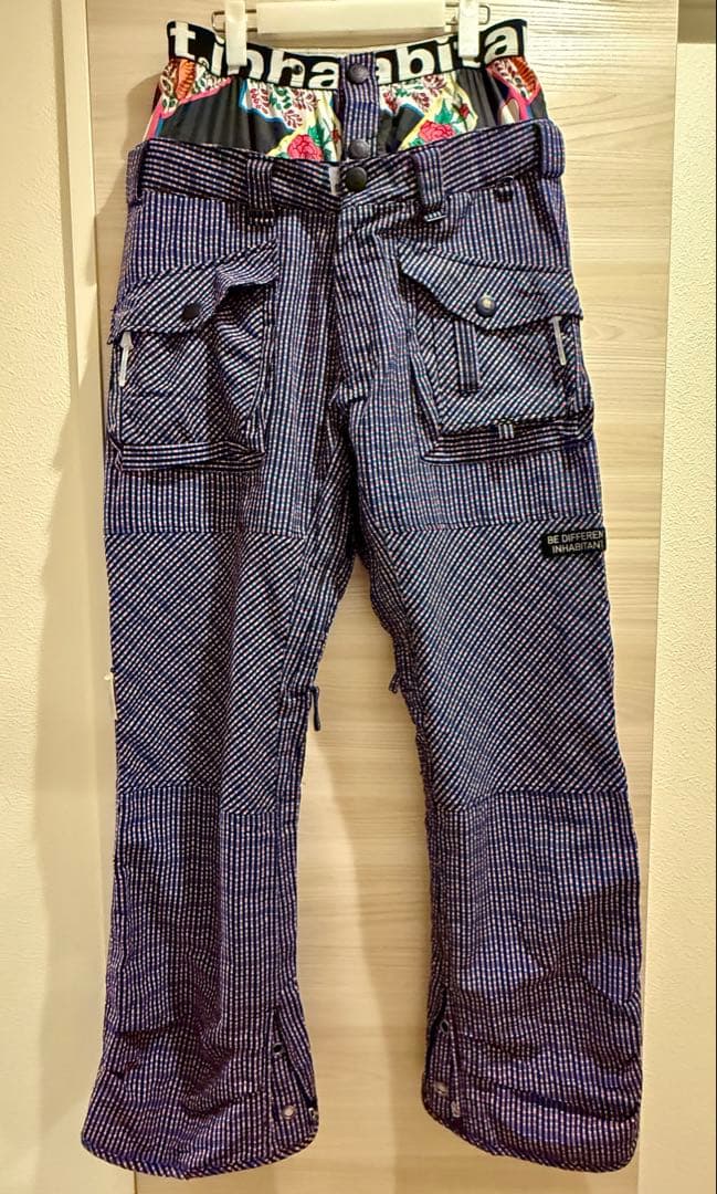 INHABITANT スノーボードウェア上下セット