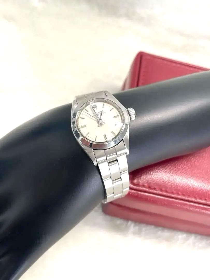 慎之介❗️ROLEXレディース自動巻オイスターパーペチュアル6718良好稼働