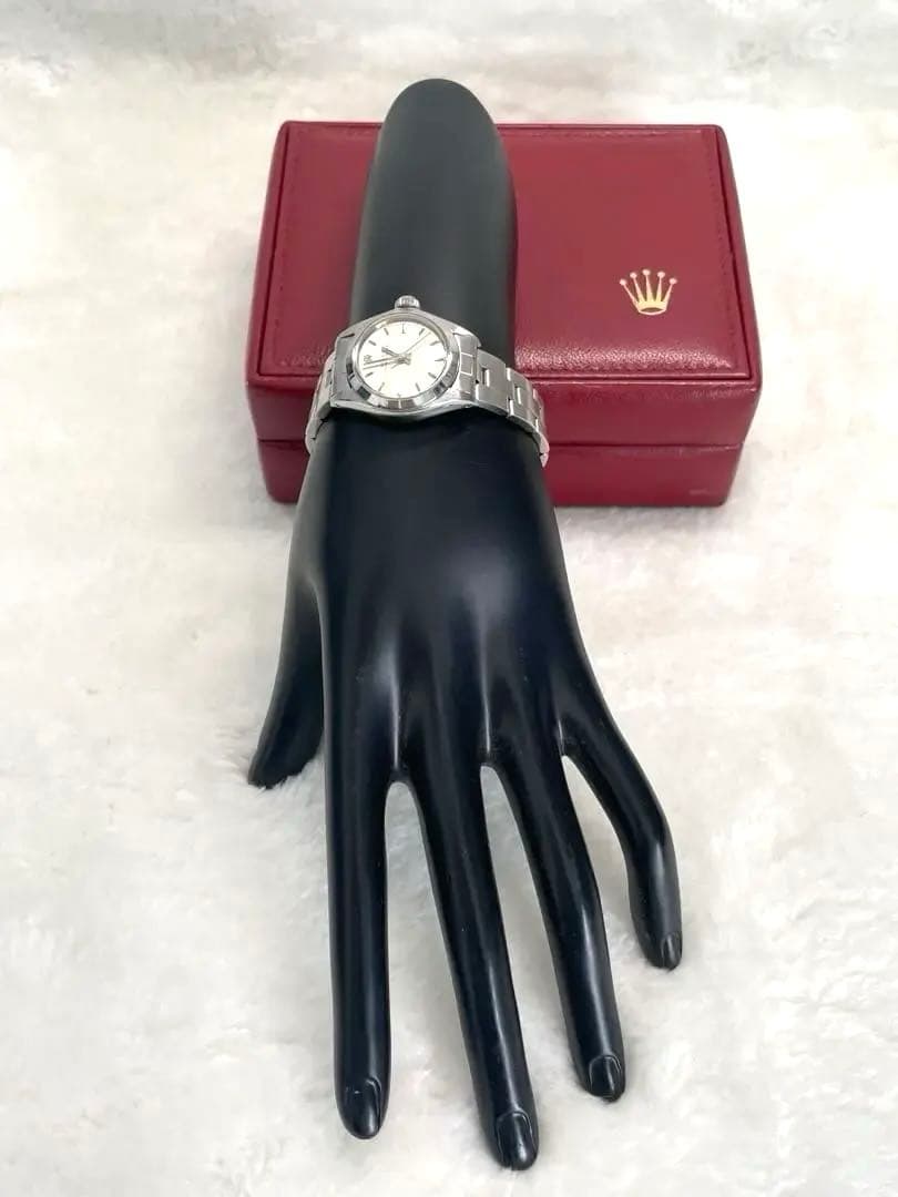 慎之介❗️ROLEXレディース自動巻オイスターパーペチュアル6718良好稼働