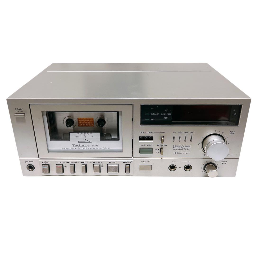 【希少】 Technics RS-M05 コンサイス・ステレオカセットデッキ