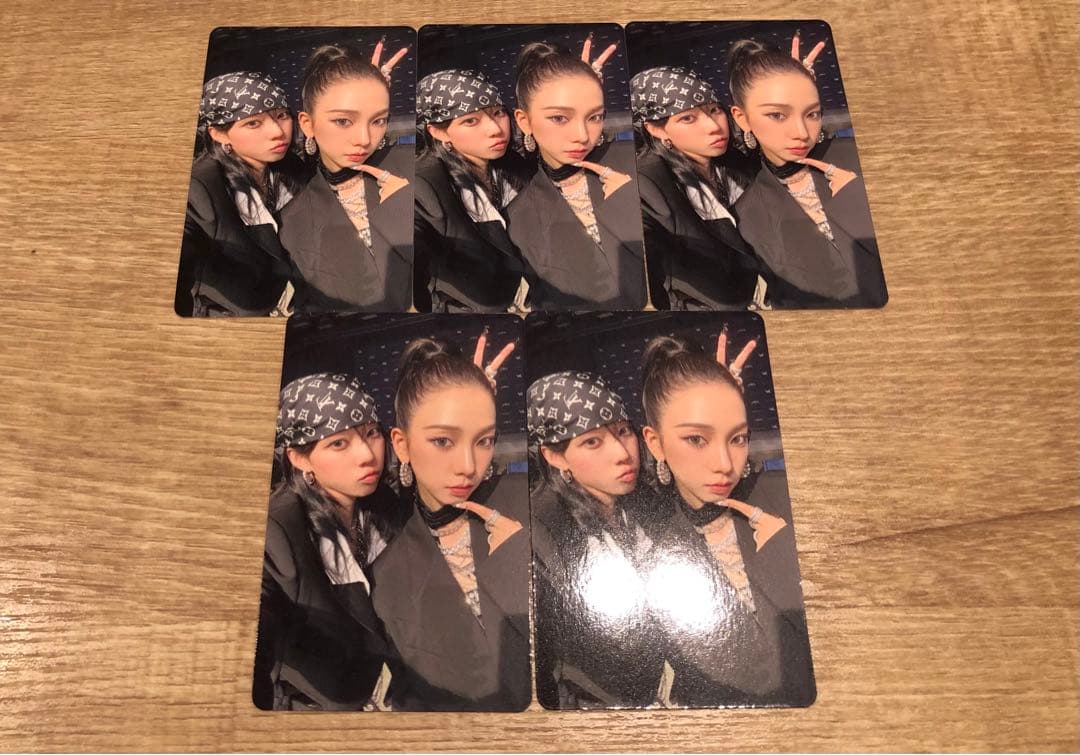 aespa 大阪限定 11/27 トレカ A賞 カリナ ウィンター 5枚セット