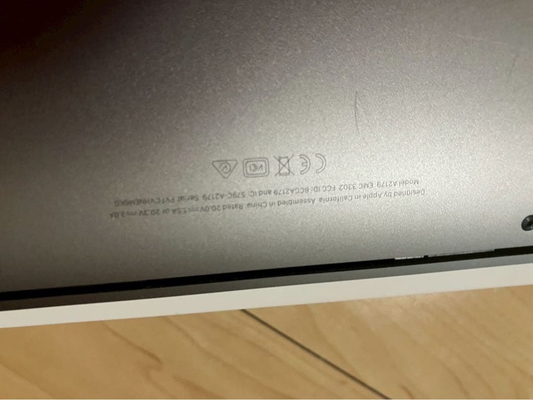 MacBook air ジャンク品 2020年モデル　A2179