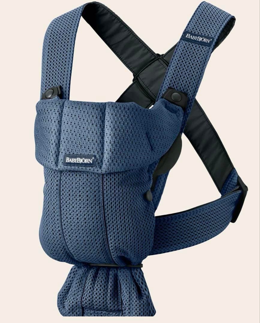 【新品未使用】　ベビービョルン　抱っこ紐　ベビーキャリアMINI　ネイビーブルー