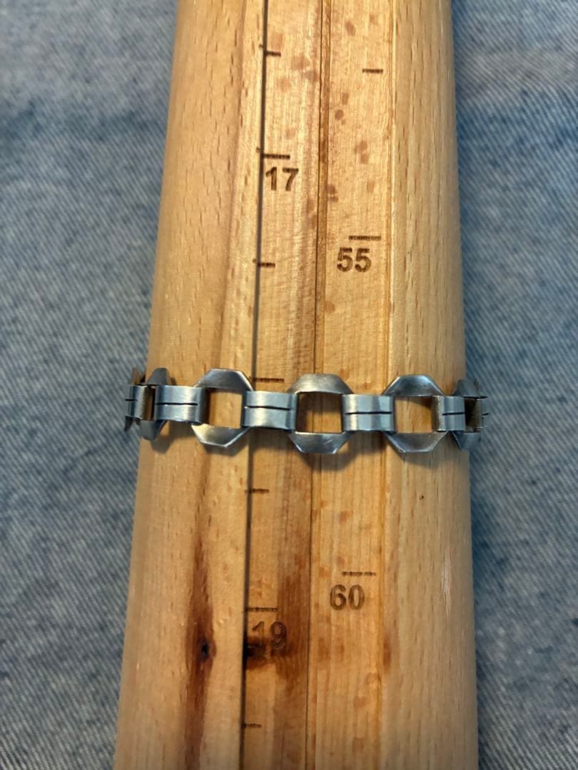 オーストリア835 シルバーチェーンブレスレット VINTAGE