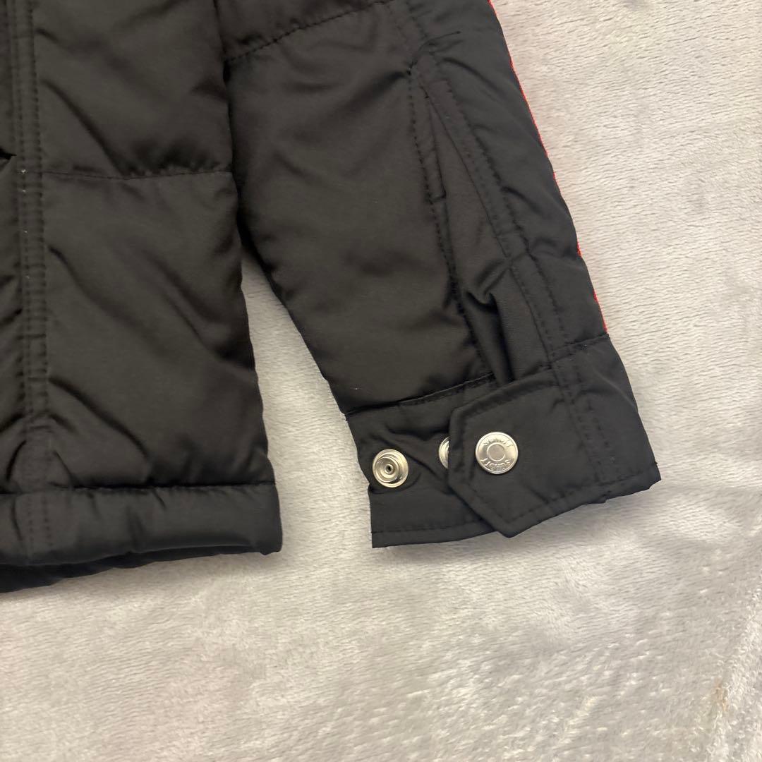 【未使用級✨️】ショット　レーシングジャケットS　中綿ロゴ刺繍　ブラック