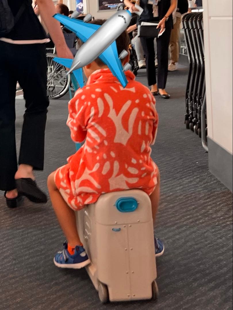 JetKids 子供用キャリーケース グレー