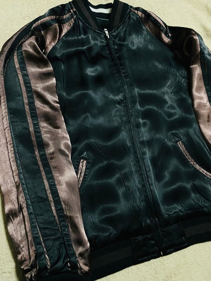 SATORI 虎 日本限定 ２面用 日本限定 スカジャン unisex レーヨン