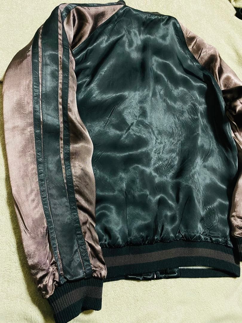 SATORI 虎 日本限定 ２面用 日本限定 スカジャン unisex レーヨン