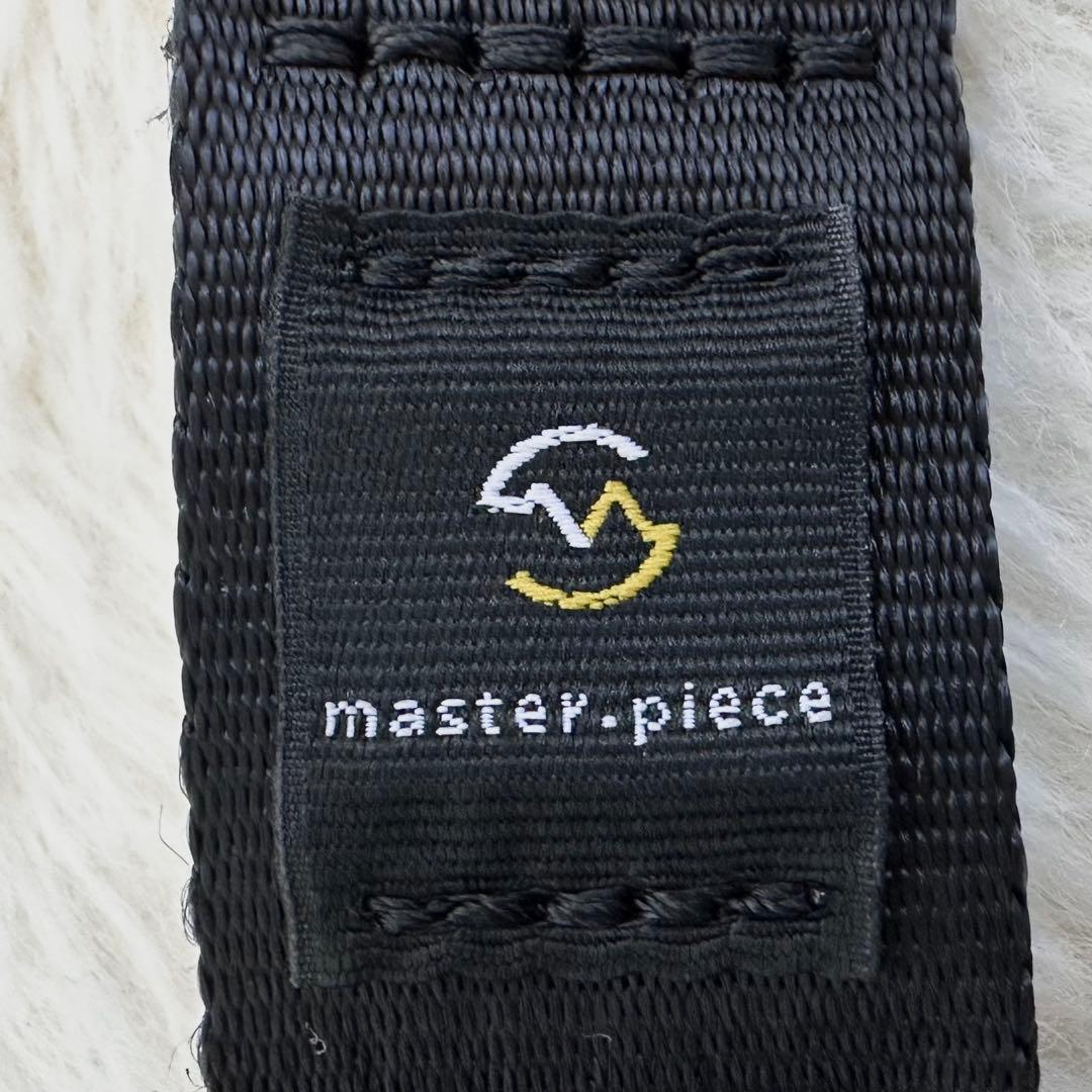 美品✨マスターピース スリングバッグ ボディバッグ レザー ブラック メンズ L