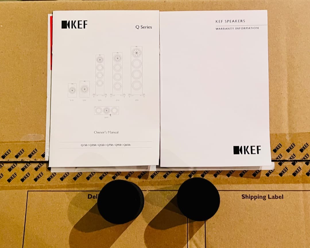 KEF Q350 スピーカー ペア＆スタンドほぼ未使用美品！