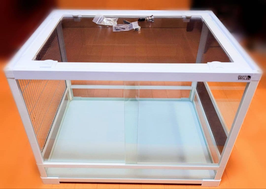 三晃商会 パンテオン ホワイト WH6045 ケージ 爬虫類 小動物