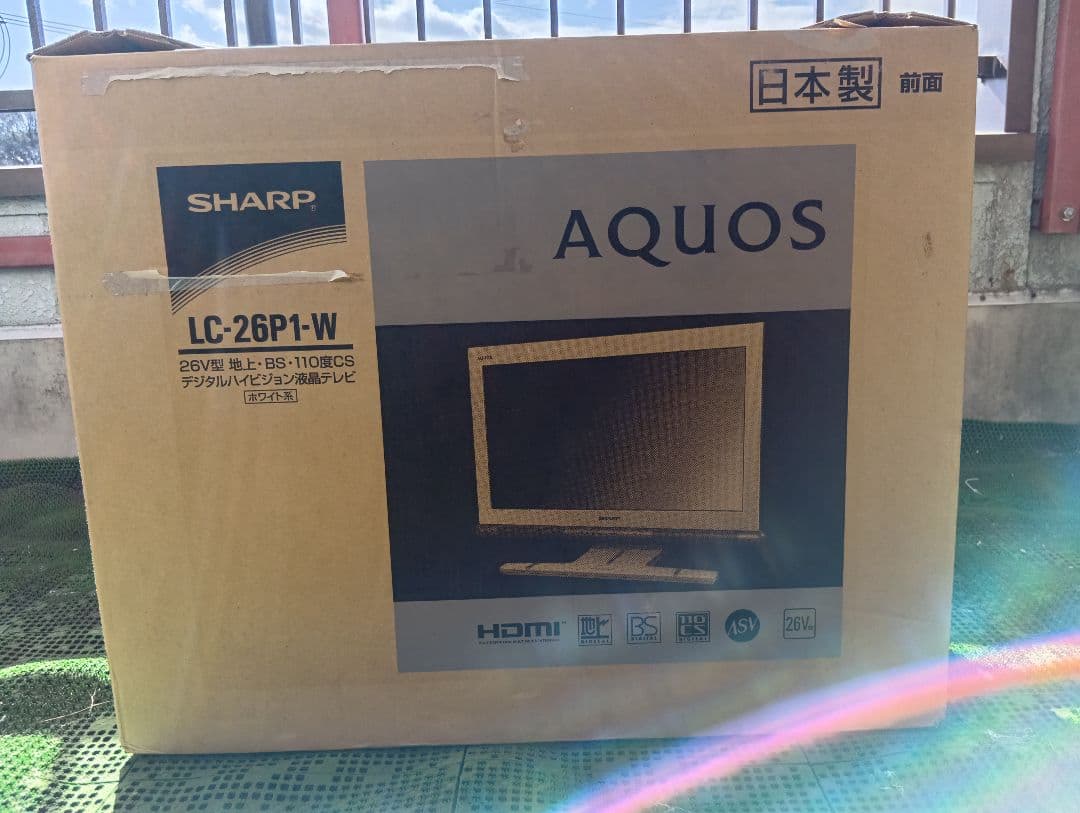 SHARP 液晶テレビ LC-26P1 26インチ フルHD D5端子