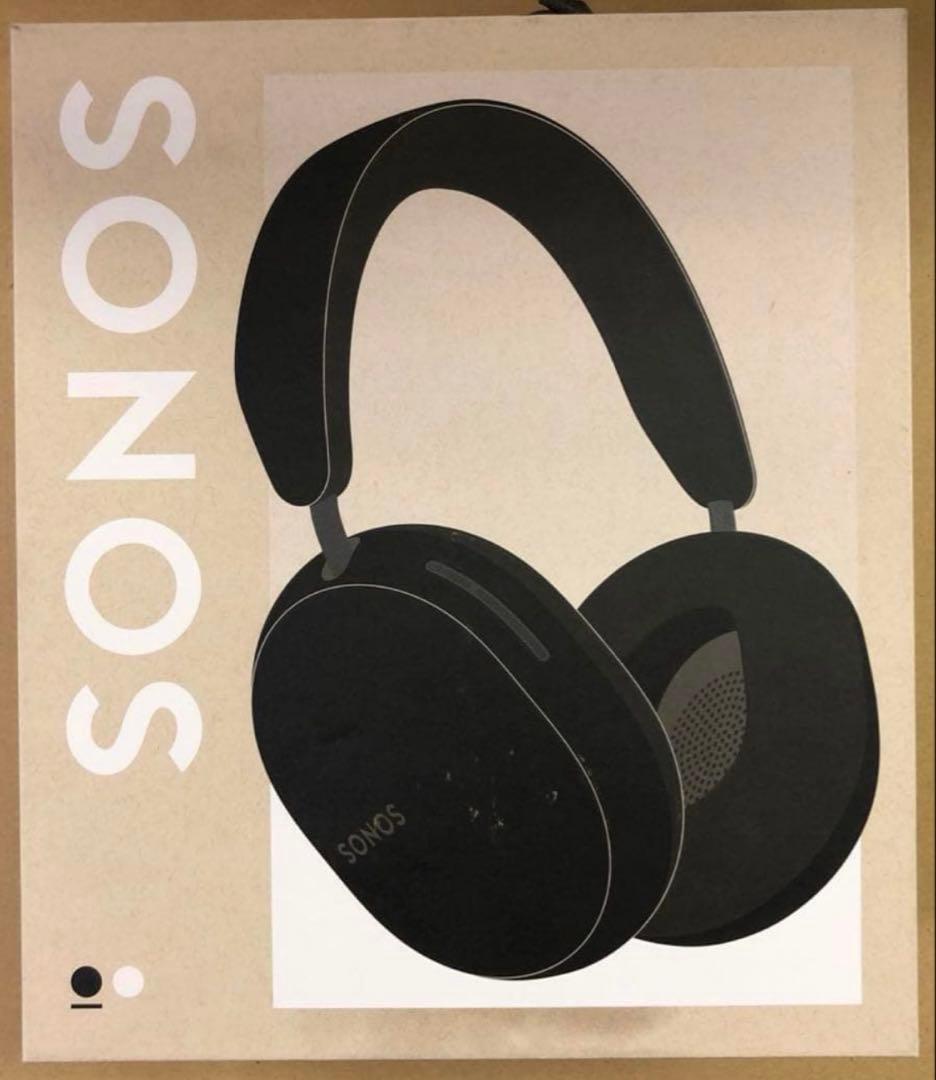 当日発送可【新品未使用】Sonos Ace Blackワイヤレスヘッドホン