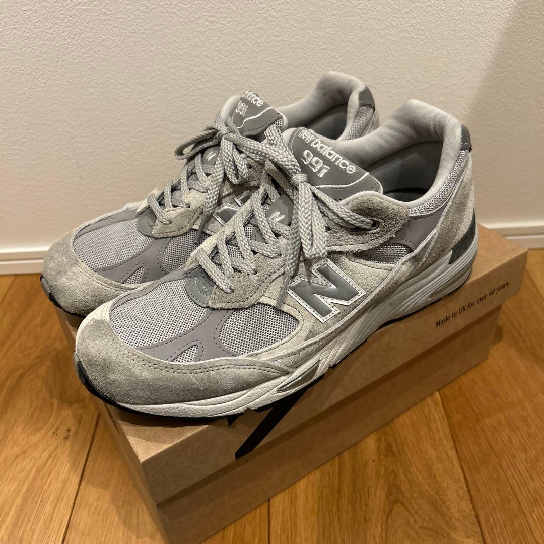 New Balance 991 Washed Gray 中古美品 レア 26cm