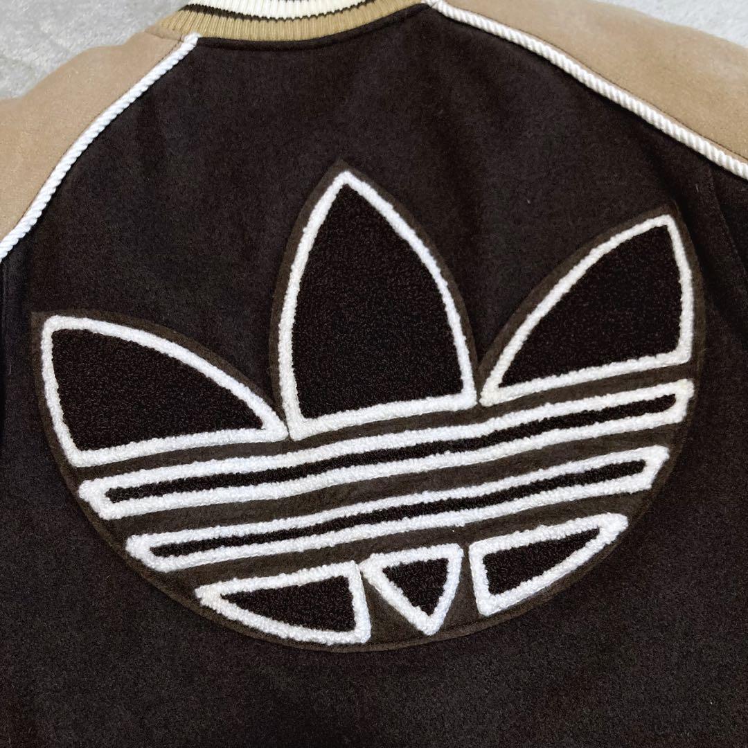 アディダス スタジャン 原宿3周年記念 ブラウン ベージュ M