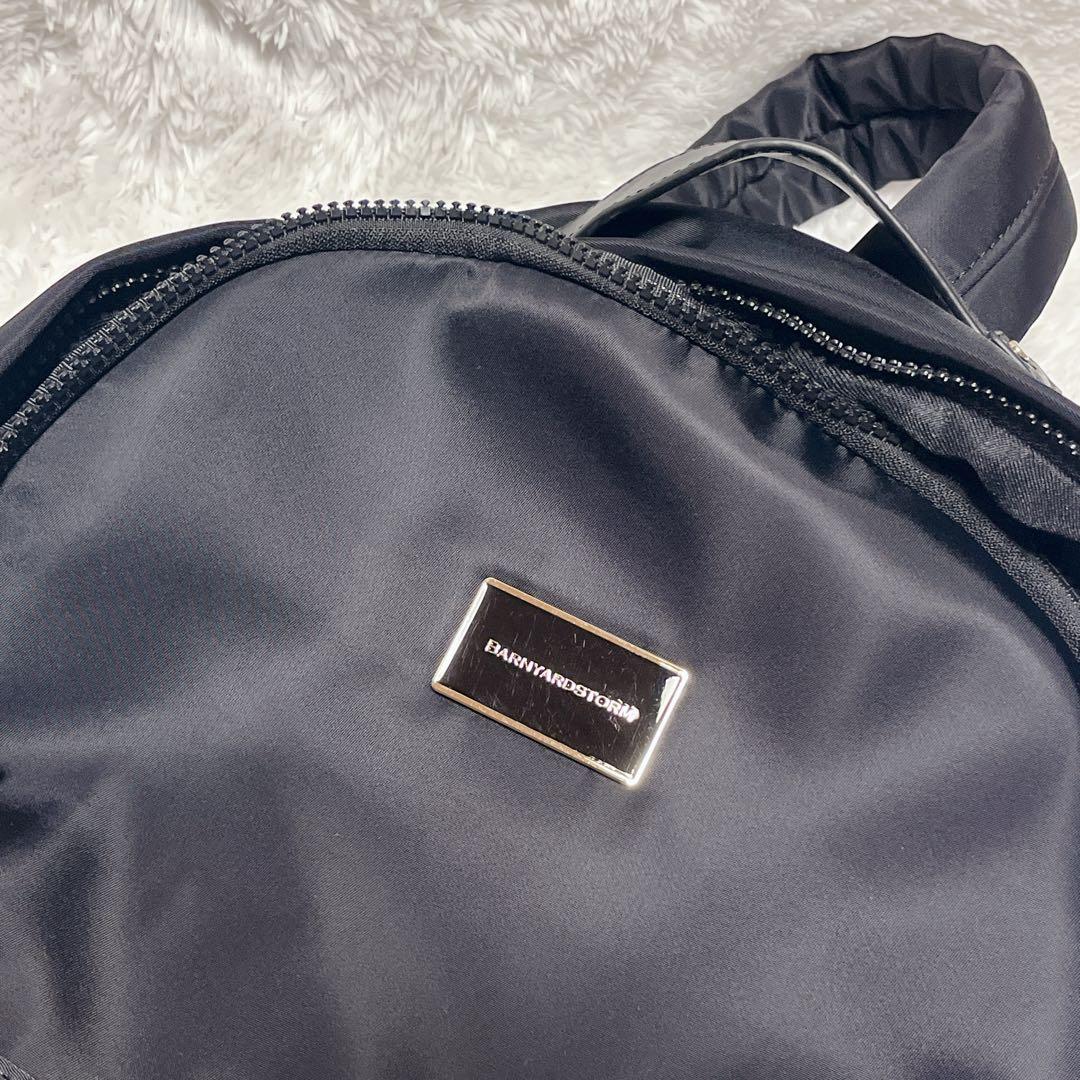 【極美品】BARNYARDSTORM 撥水キレイめ11ポケット　リュック　黒