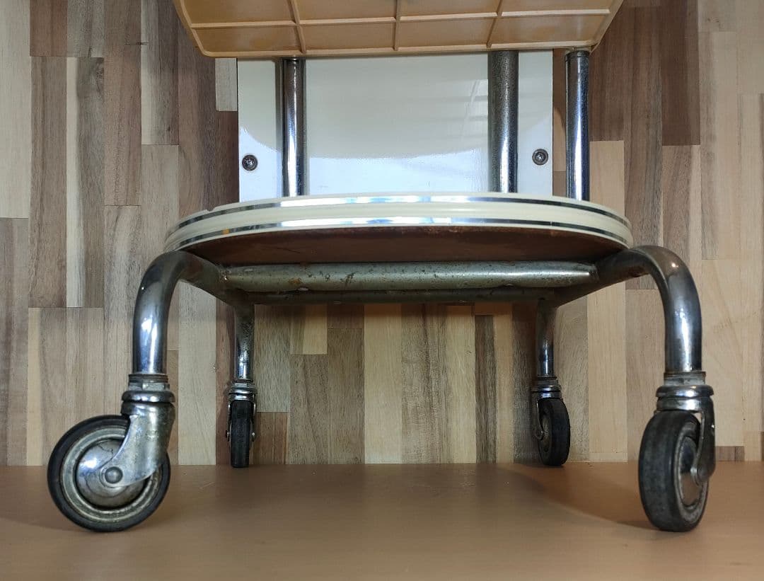 サロンワゴン マガジンラック レトロポップ