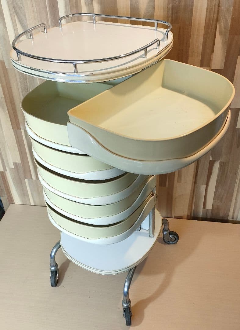 サロンワゴン マガジンラック レトロポップ