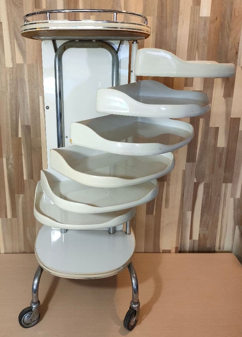 サロンワゴン マガジンラック レトロポップ