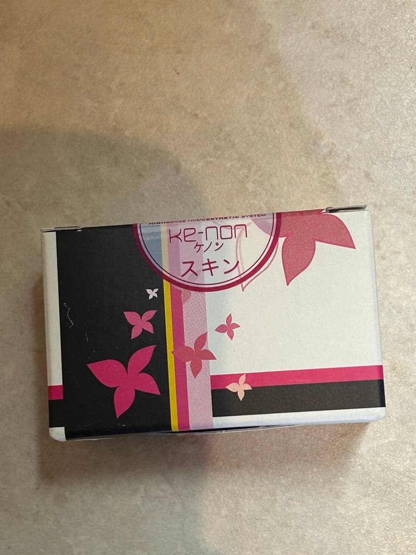 ケノン フラッシュ式脱毛器 ピンク カートリッジ5点