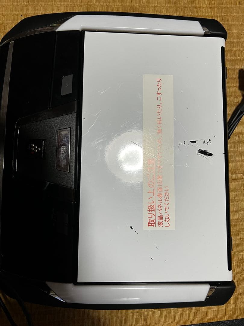 アルパイン　12.8インチ　フリップダウンモニター　動作未確認