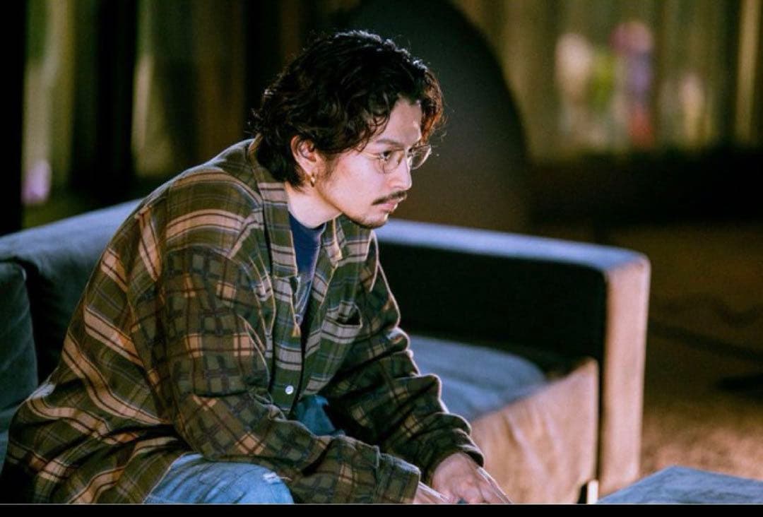 常田大希 90s バナリパ ネルシャツ バナナリパブリック チェックシャツ