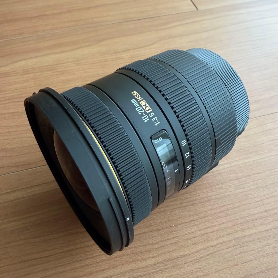 SIGMA シグマ 10-20mm F3.5 EX DC HSM（キヤノン用）