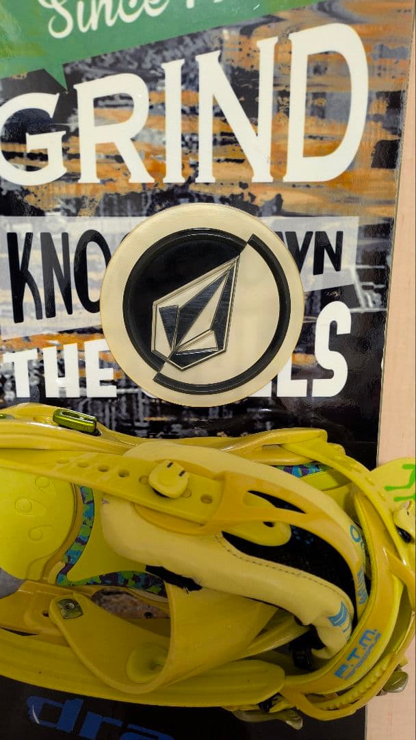 【オススメ】ALLIAN GRIND 152 スノーボード ビンディングセット