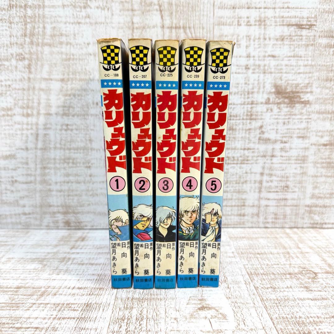 カリュウド 望月あきら 全五巻 初版本 漫画 全巻 チャンピオン コミック