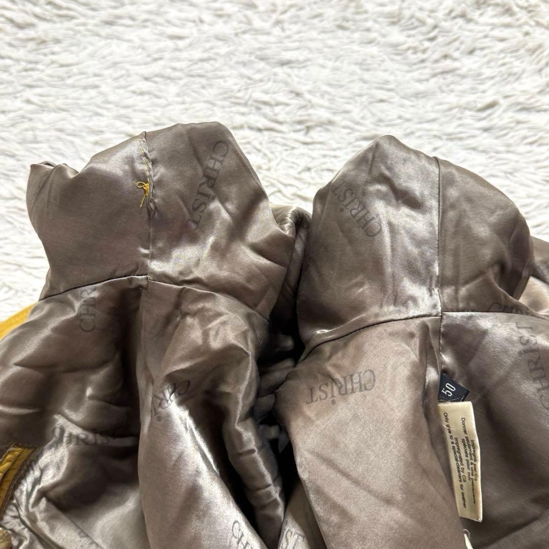 80s ~ 90s vintage ドイツ製 鹿革 短丈 レザージャケット