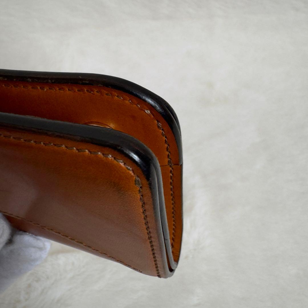 WILDSWANS フルグレインブライドルパーム　V-1 BROWN