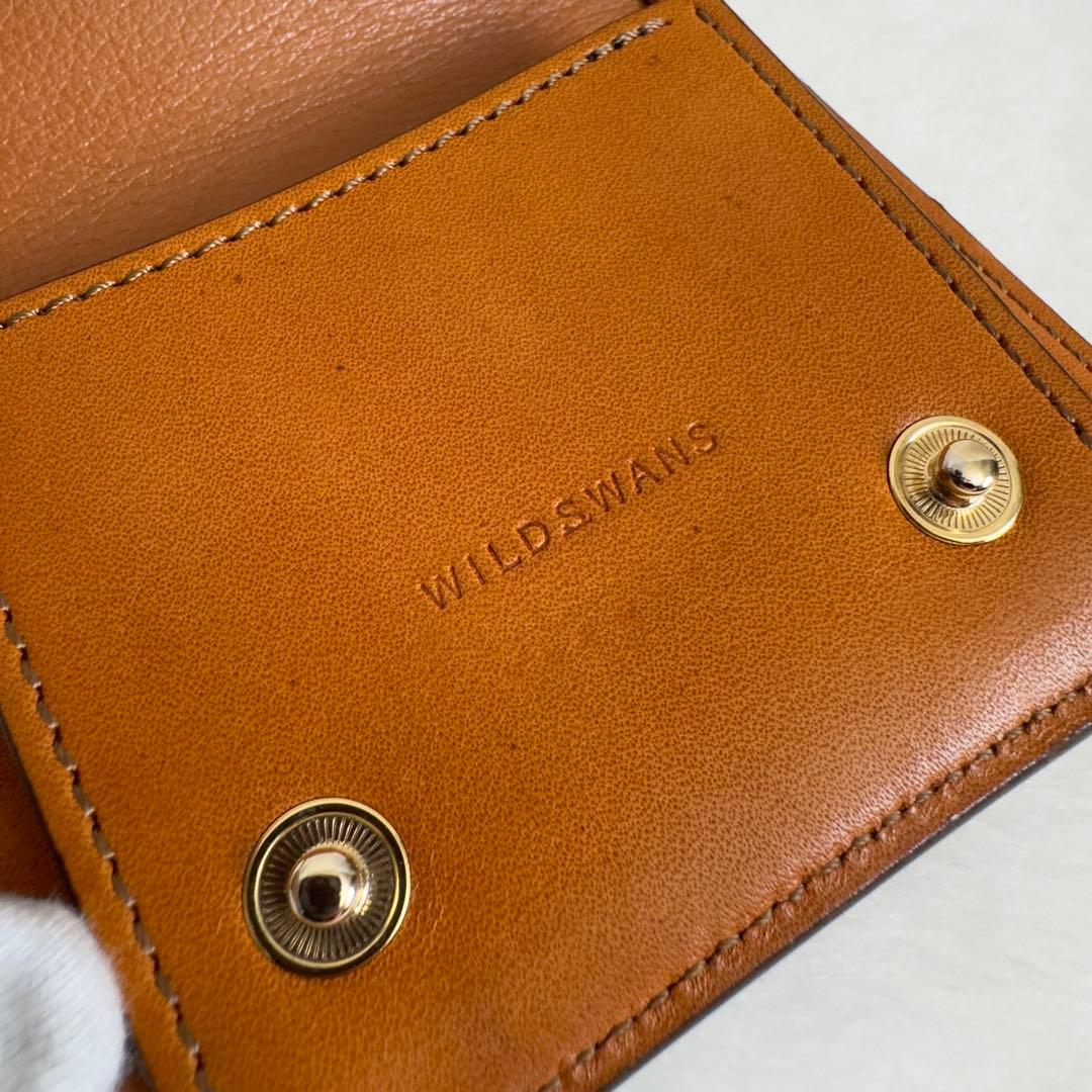 WILDSWANS フルグレインブライドルパーム　V-1 BROWN