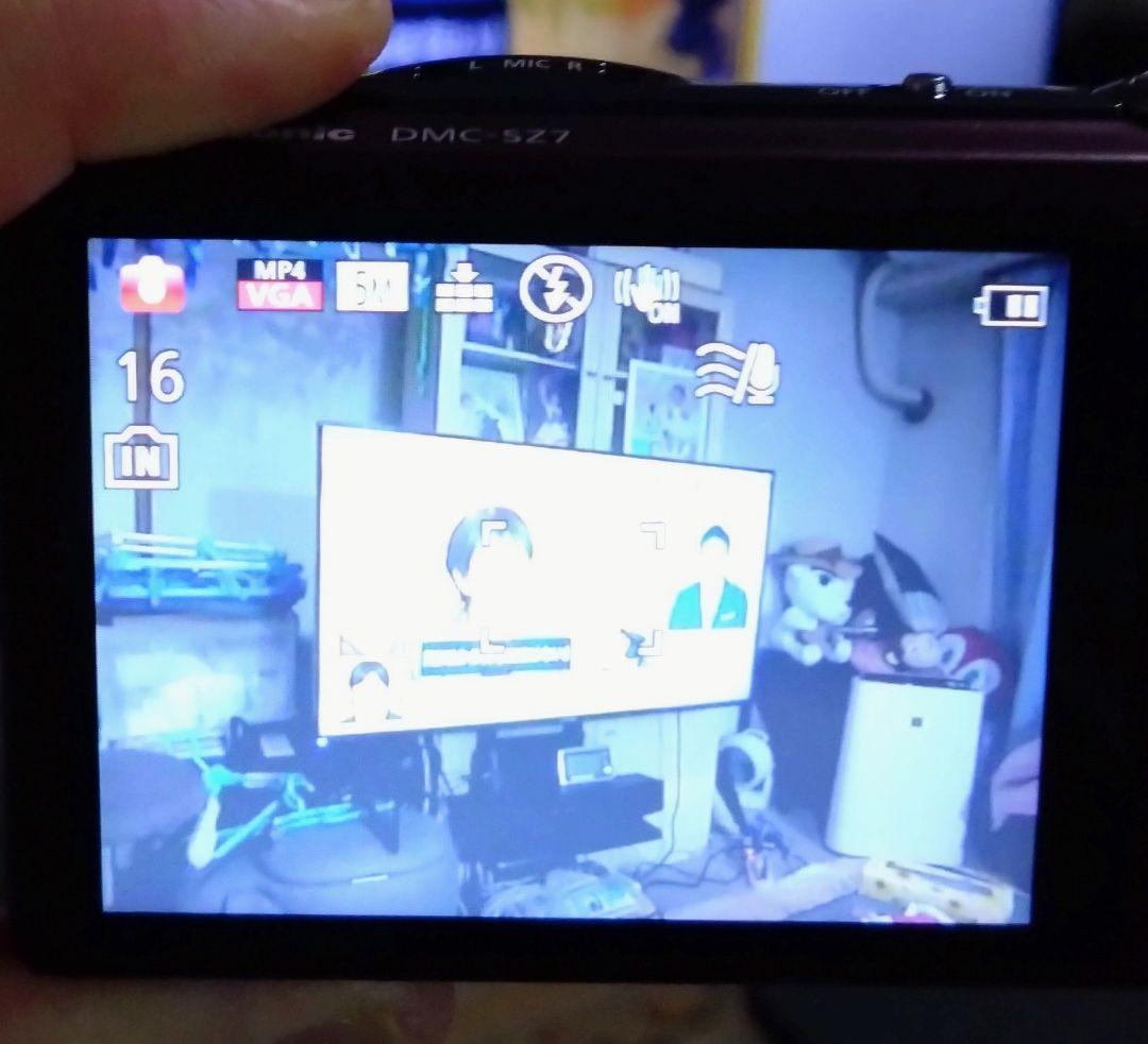 デジカメ　LUMIX DMC-SZ7　パナソニック コンパクトデジタルカメラ