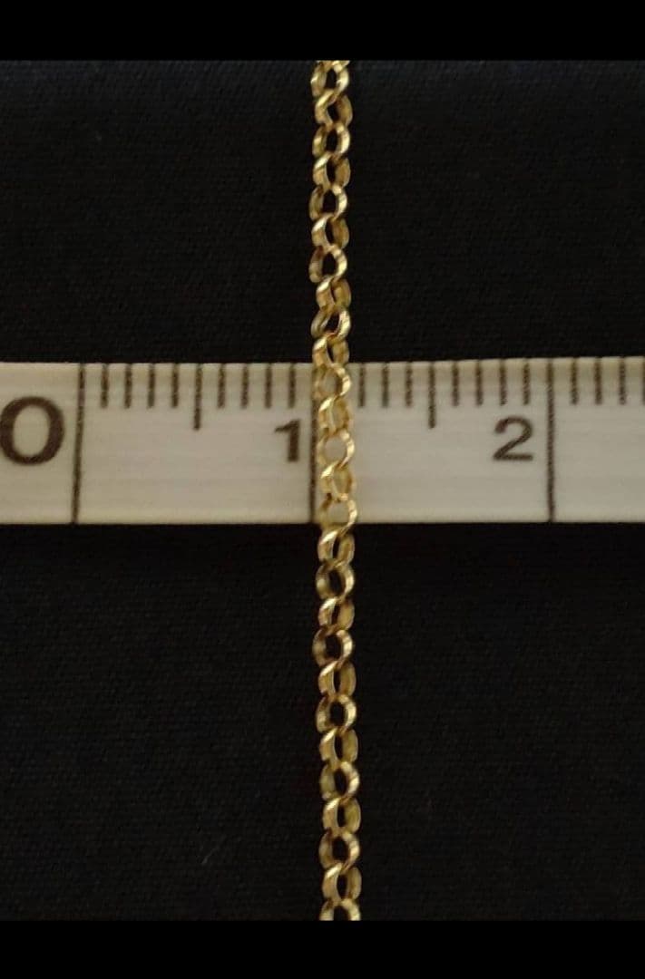 プ*祝様 鑑定済みk18ネックレスチェーン刻印あり