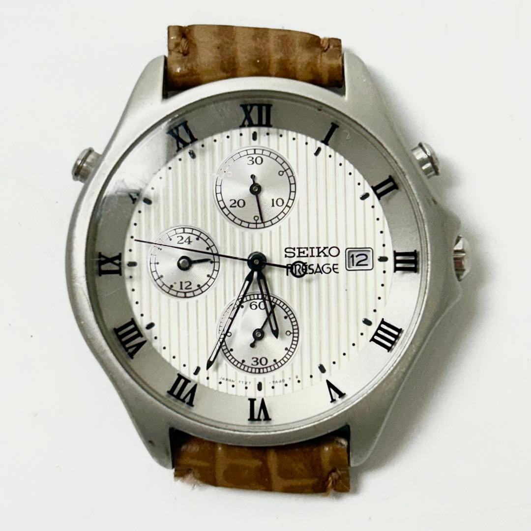 SEIKO 7T27-7A30 多機能クォーツクロノグラフ