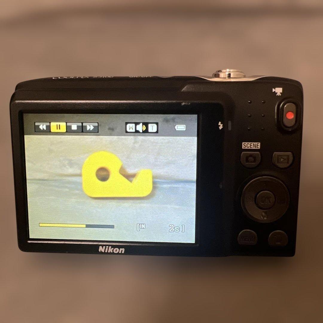 【訳あり動作品】Nikon COOLPIX s3100 コンパクトデジタルカメラ