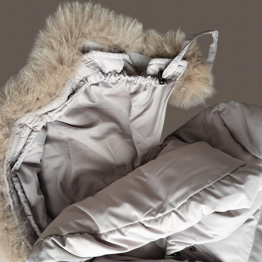 美品✨noa-ge ダウンロングコート ブルーフォックスファー ML相当