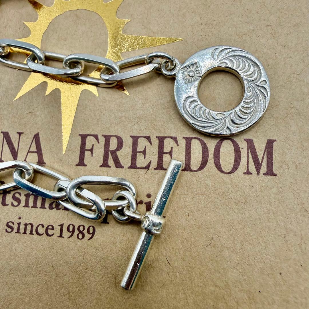 美品　アリゾナフリーダム　極太チェーン 60センチ　T-145 定価64680円